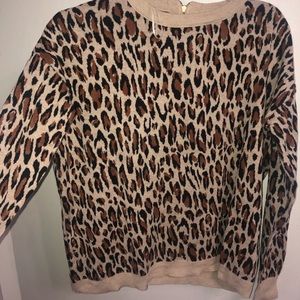 H&M Leopard Sweater